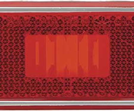 OER 1972-76 Mopar A/B/E-Body Rear Side Marker Lamp Lens - Red 3587440
