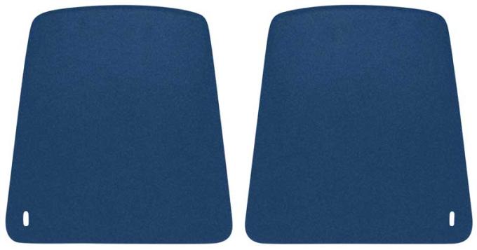 OER 1967, 69 Camaro / Firebird Dark Blue Bucket Seat Back Panels K1051