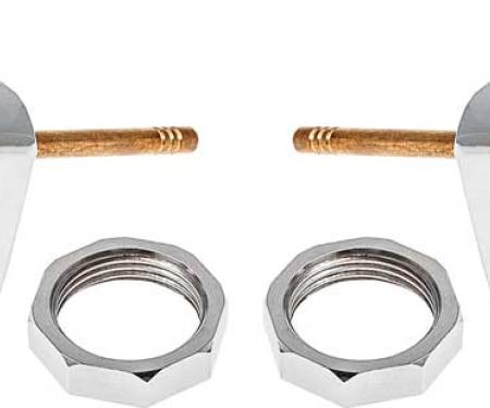 OER 1955-59 Chevrolet / GMC Truck Wiper Tower Bezels and Nuts TR5559