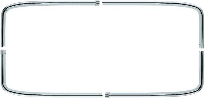 OER 1967-1972 Chevrolet, GMC Pickup Truck, Headliner Trim Molding Set, 4 Pieces, Chrome 748845
