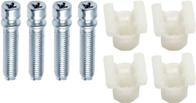 Redline Restomotive® 1962-1966 Chevy Truck & 1962-1964 Chevy II / Nova 8 Piece Headlamp Adjuster Set