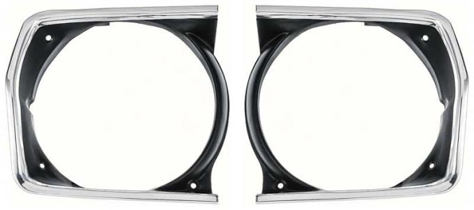 OER 1970-72 Plymouth A-Body Headlamp Bezels - Pair *881125