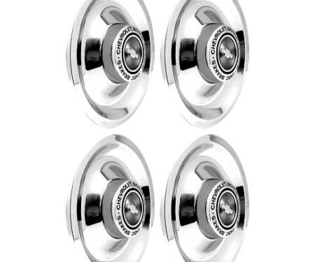 OER 4 Piece Chrome Disc Brake Rally Wheel Cap Set *WR1014C
