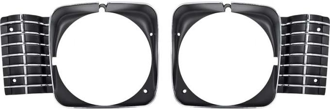 OER 1969-72 Nova Headlamp Bezels - Restorers Choice C1671