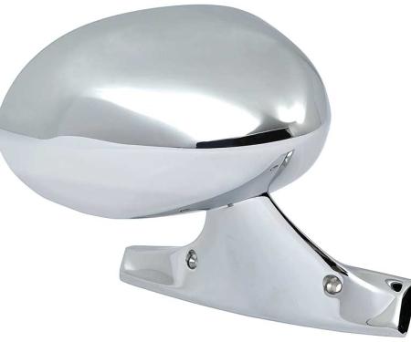 OER 1971-74 Mopar B / E-Body Chrome Manual Bullet Outer Door Mirror, RH MD2211