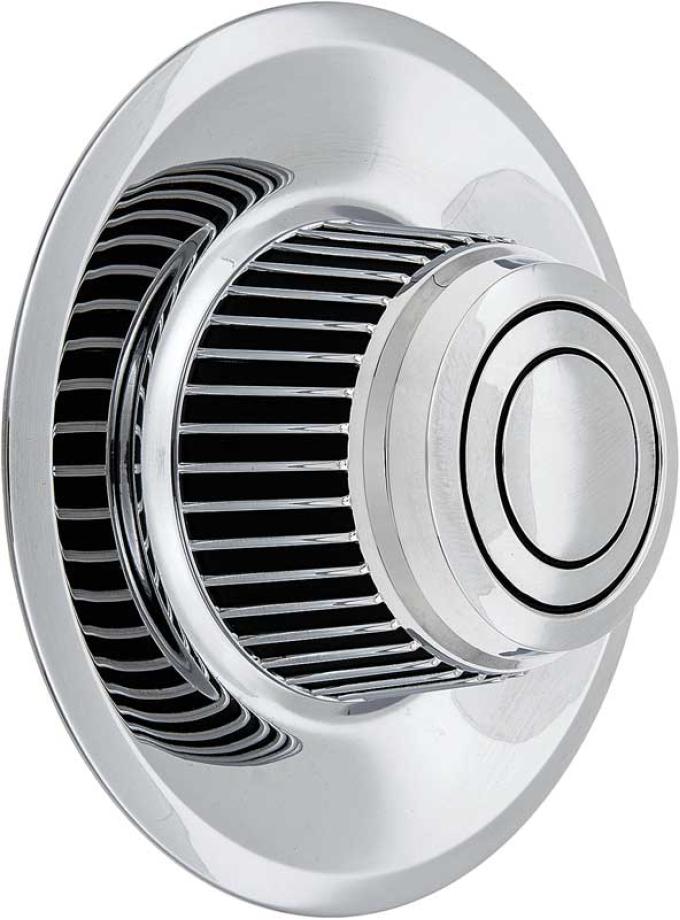 OER Tall Chrome Rally Wheel Derby Cap WK1012NL