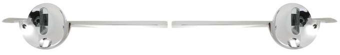 OER 1967 GT Mustang Fog Lamp Bars (pair) GT3