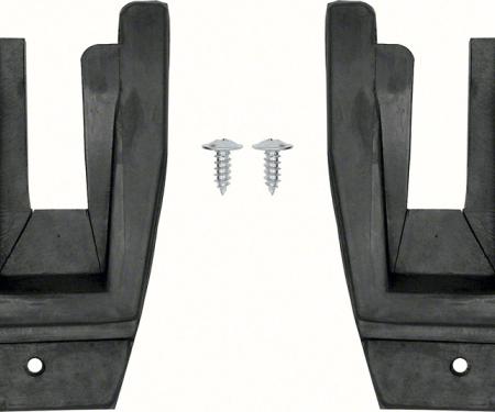 OER 1961-64 Impala / Full-Size 2 Door Hardtop U-Shape Rubber Seals K2016