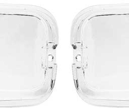 OER 1972-74 Plymouth Barracuda Park Lamp Lens (pair) ME1525