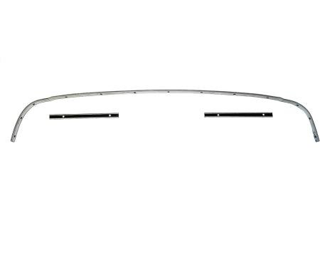 OER 1962-63 GM Mid Size, Convertible Top Rear Tack Strip Bow Set, Tacking Rail, Trimstick, 3-Piece CTS6263A