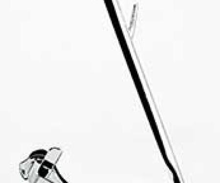 OER 1967-68 Mustang/Cougar Vent Window Glass Frame LH 21608F