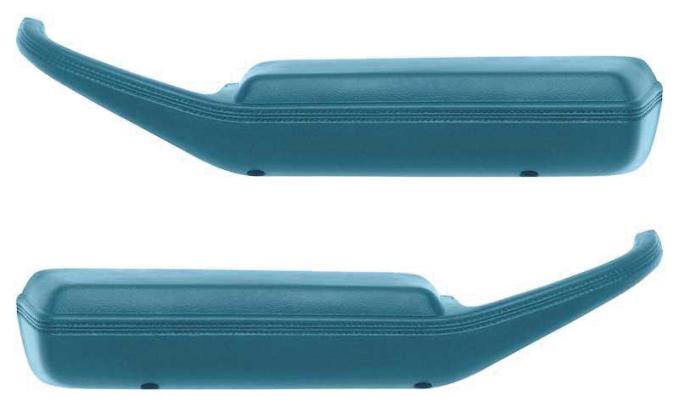 OER 1977-79 Camaro / Firebird Arm Rest Pad / Door Pull Handles - Light Blue - Pair K74103