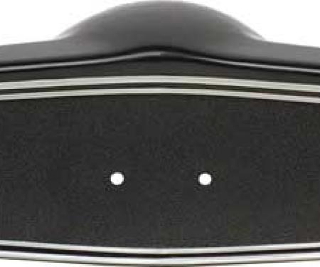 OER 1969-70 Steering Wheel Shroud Black With Silver Trim 3939760