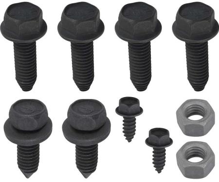 OER 1970-72 Chevrolet Camaro, Front Bumper Hardware, Set HWK001