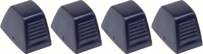 OER 1965-81 Black Heater Control Knob Set K409