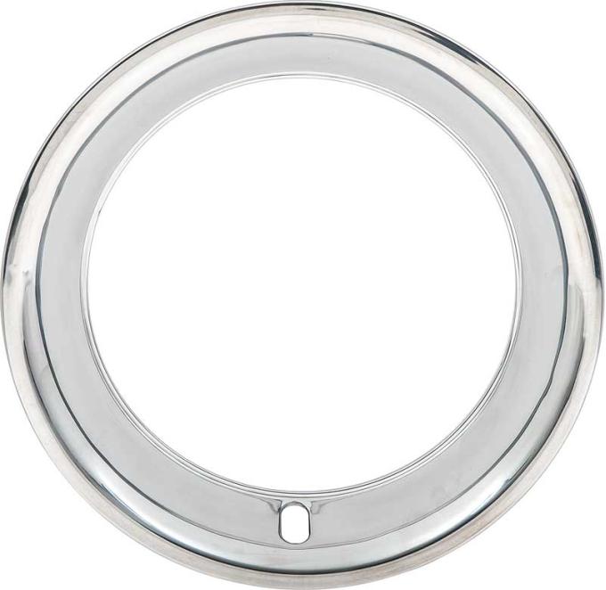 OER 15" Stainless Steel 2-1/4" Deep Rally Wheel Trim Ring for Reproduction Wheels Only TK3125