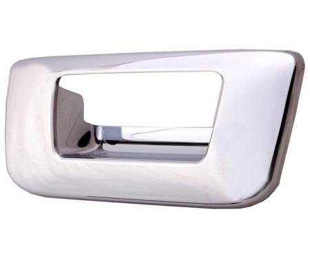 OER 2007-13 Chevrolet, GMC Truck, Tail Gate Handle Bezel, Without Key Hole, Without Camera Hole, Chrome T76059C