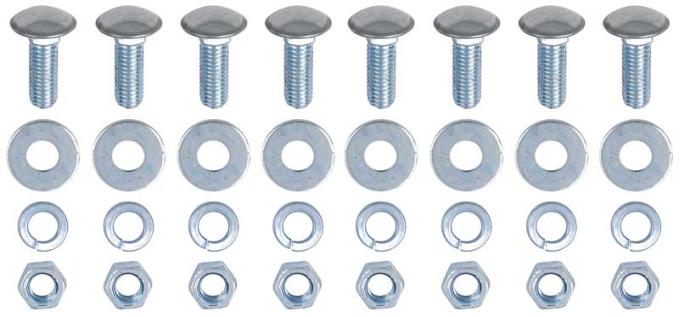 OER 1981-87 GM Truck Front Bumper, 1973-87 GM Truck Rear Bumper Bolt Set - 32 Pieces 153613