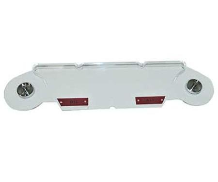 OER 1965 Mustang with Amp and Oil Light Instrument Bezel Lens 10887A