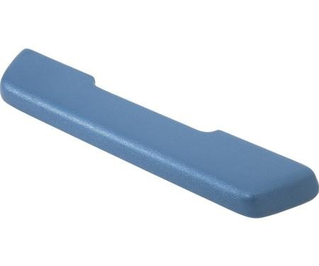 OER 1968-72 Medium Blue Urethane Arm Rest Pad, LH K695208