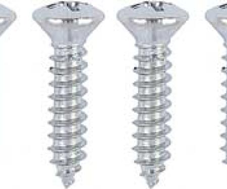 Redline Restomotive® Screw Set, Phillips Oval # 8 X 3/4" Screw, 12 Piece