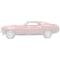 OER 1969 Mustang, Rocker Panel Molding, with Hardware, Driver Side 10176ER