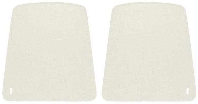 OER 1967-70 Camaro / Firebird White Bucket Seat Back Panels K1010