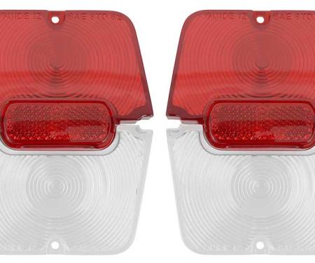 OER 1962-64 Chevy II / Nova, Tail Lamp Lenses, Pair 5953465B