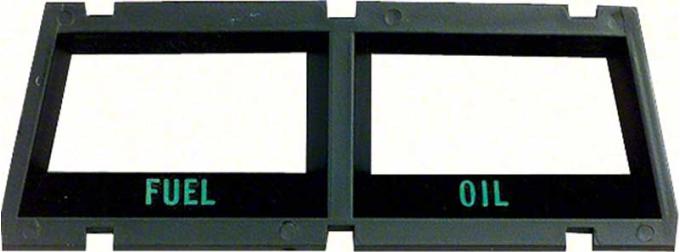 OER 1968-76 Console Fuel / Oil Gauge Bezel 6480884