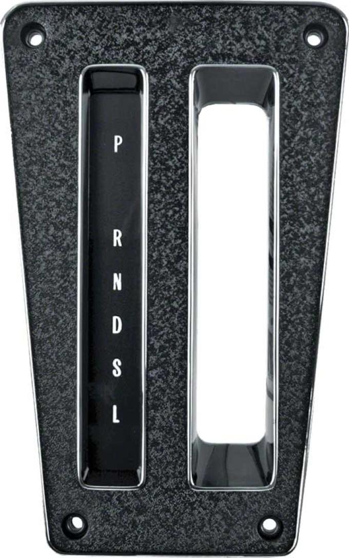 OER 1979-81 Camaro Console Shift Plate - Auto Trans - Standard Interior 14015852