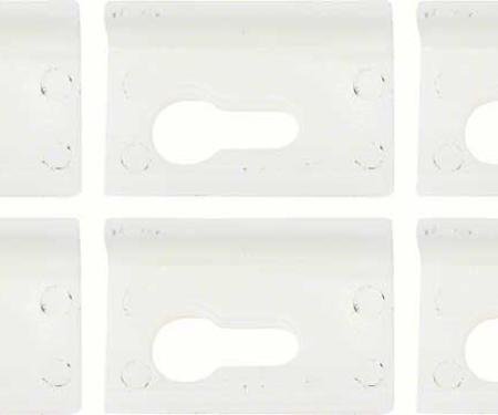 OER 1970-81 Camaro / Firebird 6 Piece Door Reveal Molding Clip Set 9815840