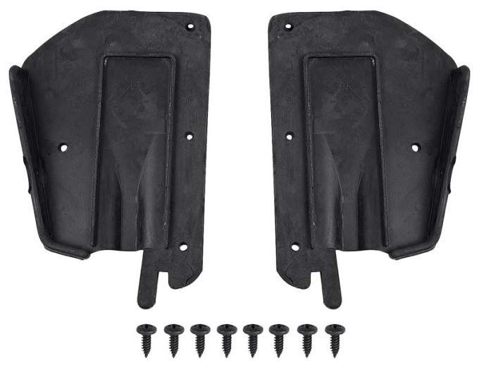 OER 1967-68 Ford Mustang/Mercury Cougar, Front Door Rear Post To Window Seals 20588B