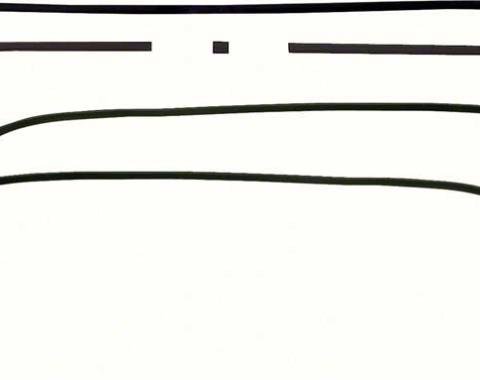 OER 1968 Camaro / Firebird 6 Piece Interior Headliner Molding Kit *R347