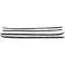 Camaro Window Felt WeatherStrip Kit, Inner & Outer, for Cars with Chrome Moldings, 1970-1981