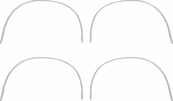 OER 1973-74 Dodge Charger Wheel Opening Molding Set MN1485