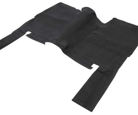 OER 1967-72 Chevrolet, GMC C/K Truck, Rubber Floor Mat, With Large Transmission Hump 345934