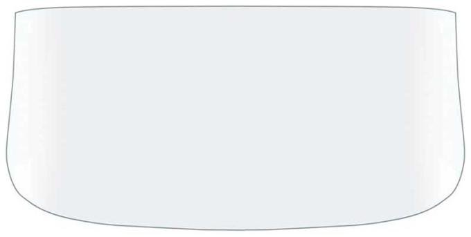 OER 1964-68 Mustang/Cougar Windshield Glass - Clear 03100B