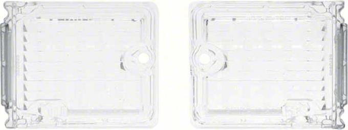OER 1968-69 Chevy II / Nova Back Up Light Lens - Pair K1044