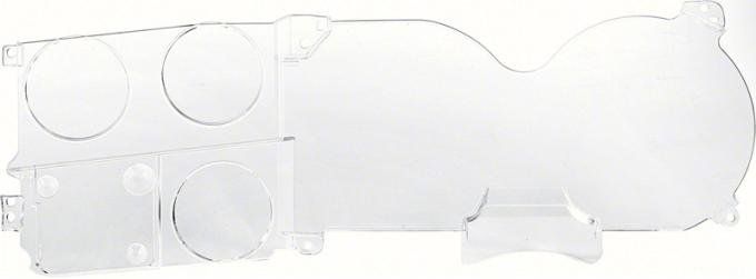 OER 1973-87 Chevrolet/GMC Truck with Gauges / without Clock Instrument Cluster Lens 14938