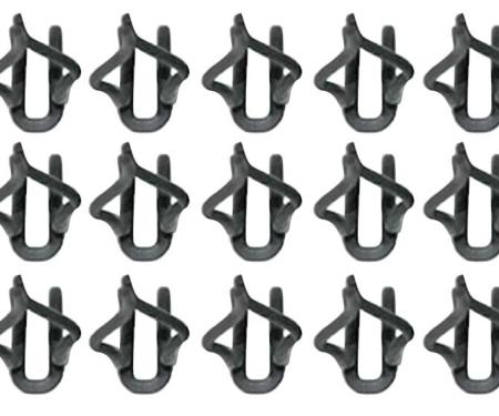 Redline Restomotive® 1960-1973 Ford / Mercury Car 15 Piece Standard Door Panel Clip Set