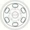 OER 1978-81 Rally Wheel Bezel Insert 474361