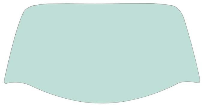 1968-70 Mopar B-Body (Except Charger) Reproduction Back Window Glass - Tinted