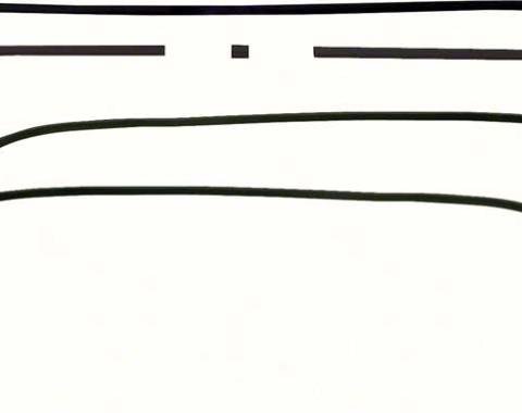 OER 1967 Camaro / Firebird 6 Piece Interior Headliner Molding Kit *R346