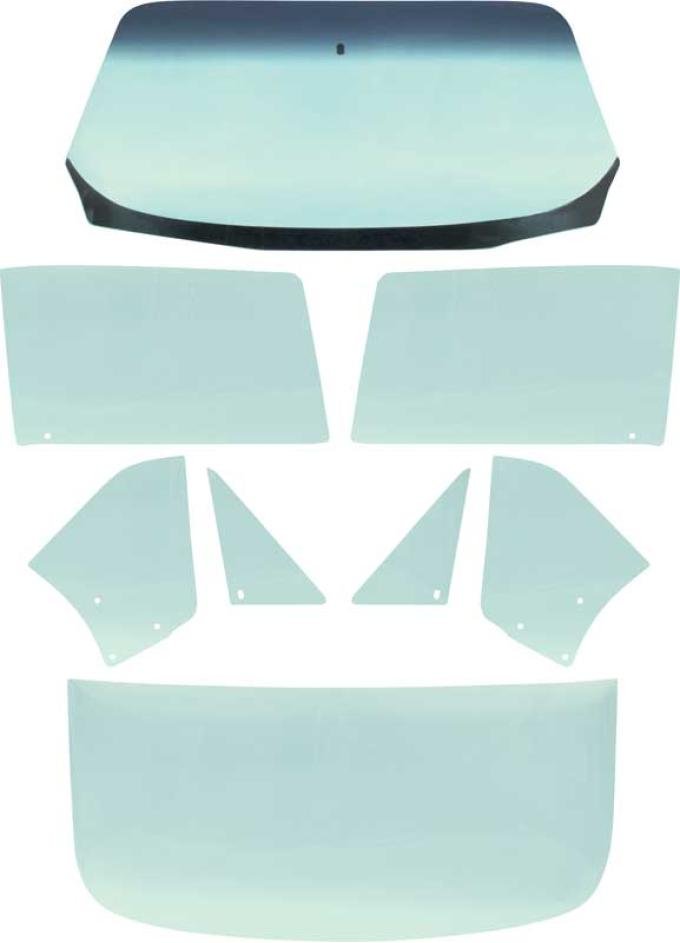 OER 1967 Camaro / Firebird Coupe 8 Piece Tinted Glass Kit *E350T