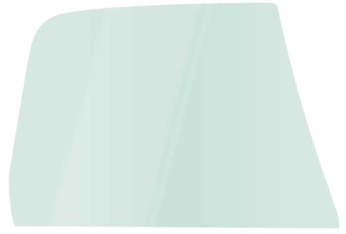 OER 1972-93 Dodge D/W-Series/Ramcharger/Trail Duster, Front Door Window Glass, Light Green Tint, RH Side DD4785T