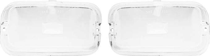OER 1972-74 Plymouth Barracuda Park Lamp Lens (pair) ME1525