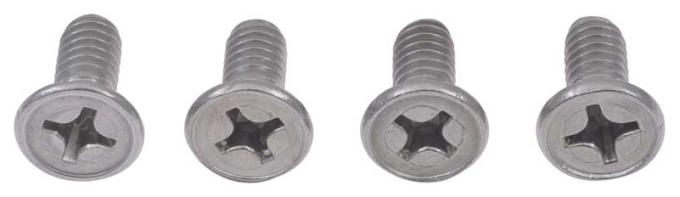 OER 1947-81 Door Latch and Striker Screws - Set of 4 - Measures 1/4"-20 x 3/8" CX1278