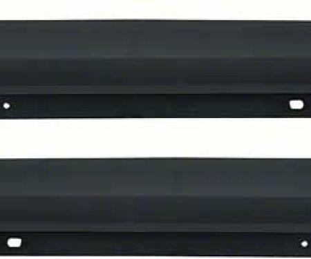 OER 1970-73 Camaro / Firebird Upper Door Panel Top Rails - Standard Interior - Pair K302