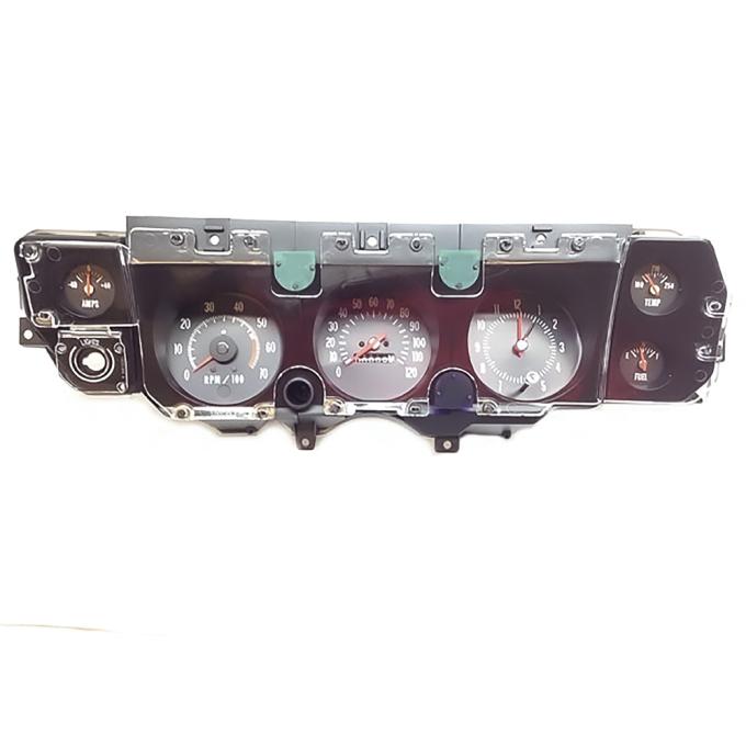 OER 1971-72 Chevrolet Chevelle, El Camino, Monte Carlo, S.S., Cluster Assembly, White Markings IN5813C