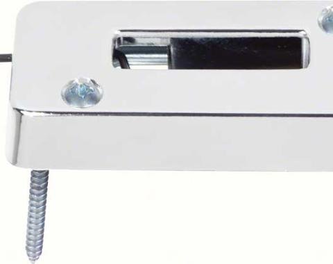 OER 1969 Camaro / Firebird Chrome Headrest Escutcheons 8785236